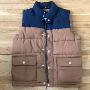Brown & Blue Vest
